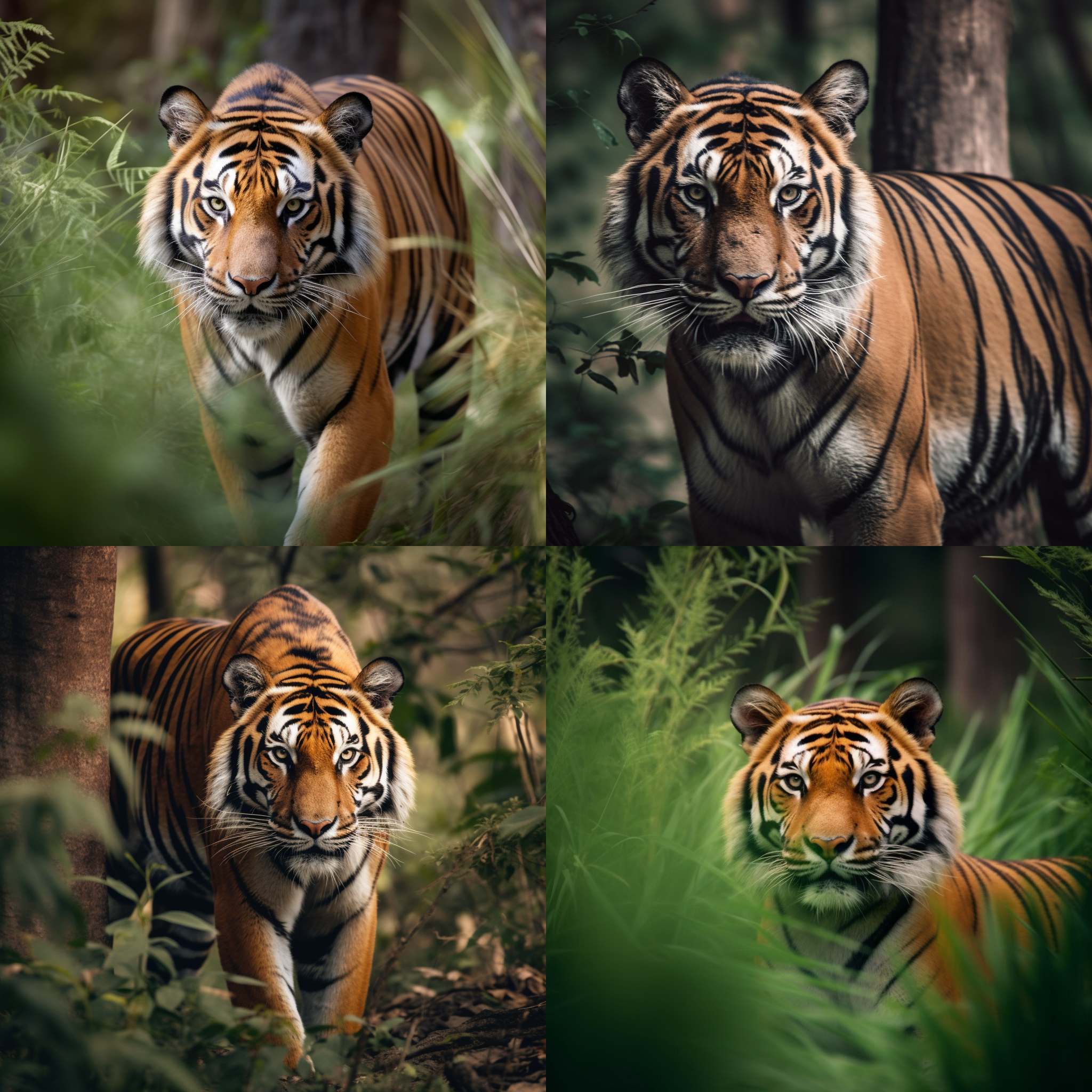 A Tiger in the Wild Very High Quality